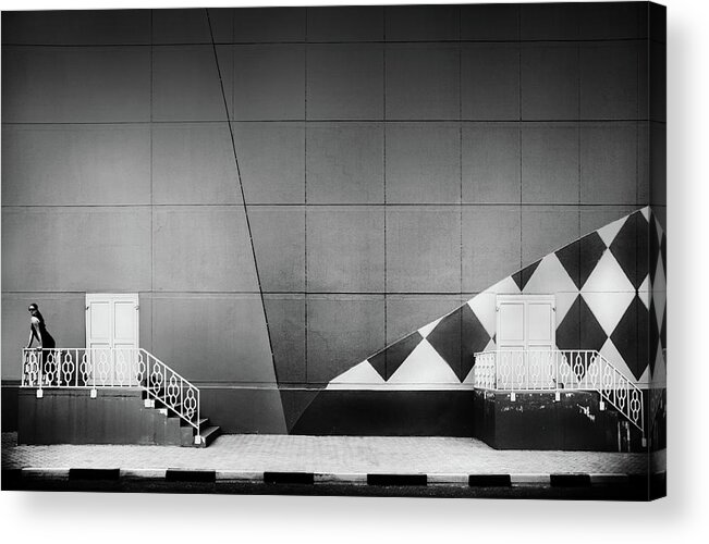 Pattern Acrylic Print featuring the photograph Doors by Marcus Bj [