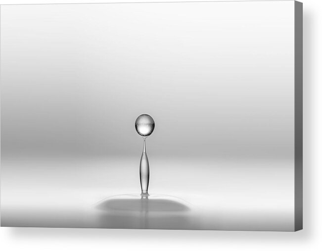 Drop Acrylic Print featuring the photograph Drop by Rico Cavallo
