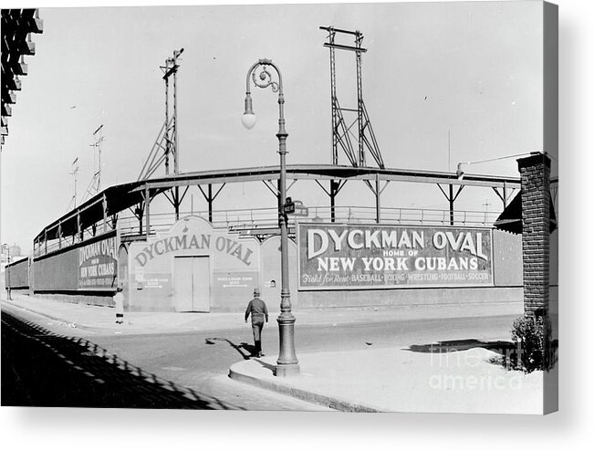 Dyckman Oval Acrylic Print featuring the photograph Dyckman Oval by Cole Thompson
