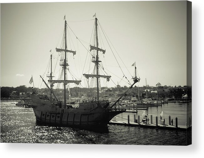 Water Acrylic Print featuring the photograph El Galeon Andalucia by Joe Leone