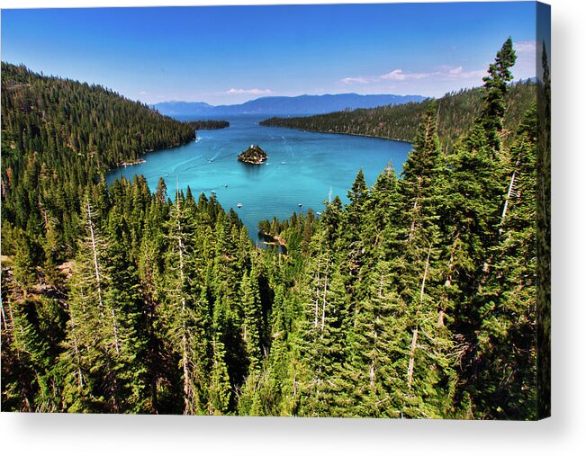 North America Acrylic Print featuring the photograph Emerald Bay by American Landscapes