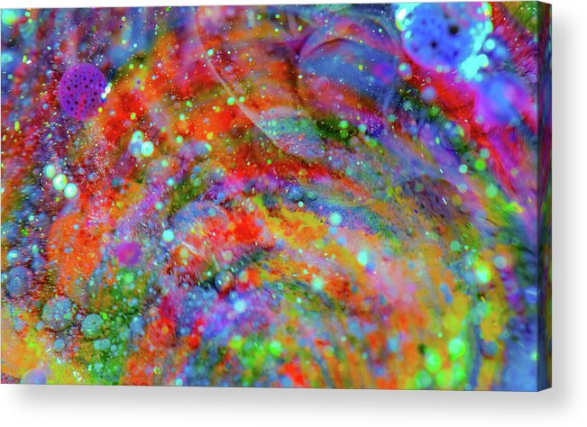 Liquid Acrylic Print featuring the photograph Everlasting Gobstopper by Gary Kochel