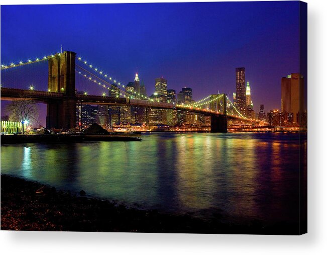 Scenics Acrylic Print featuring the photograph Exploring New Yorks Borough Of Brooklyn by George Rose