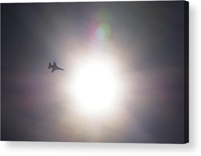 Tucson Acrylic Print featuring the photograph Flying into the Sun by Chance Kafka