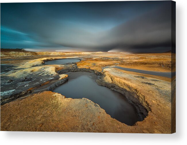 Landscape Acrylic Print featuring the photograph Focus On Nature by Raymond Hoffmann