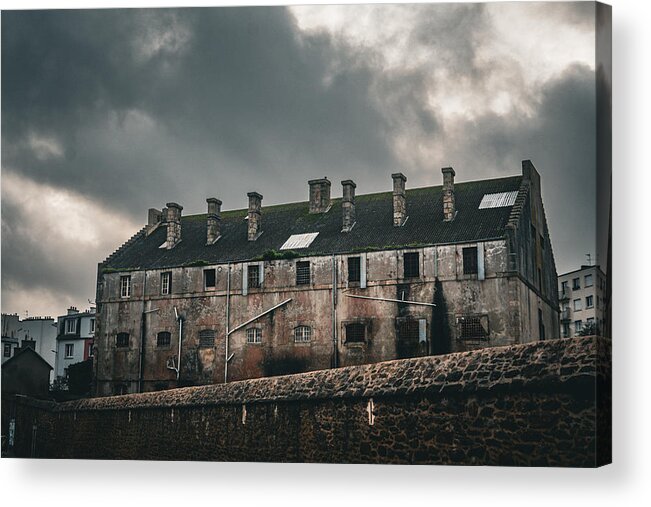 Prison Acrylic Print featuring the photograph Former Prison by Fred Louwen