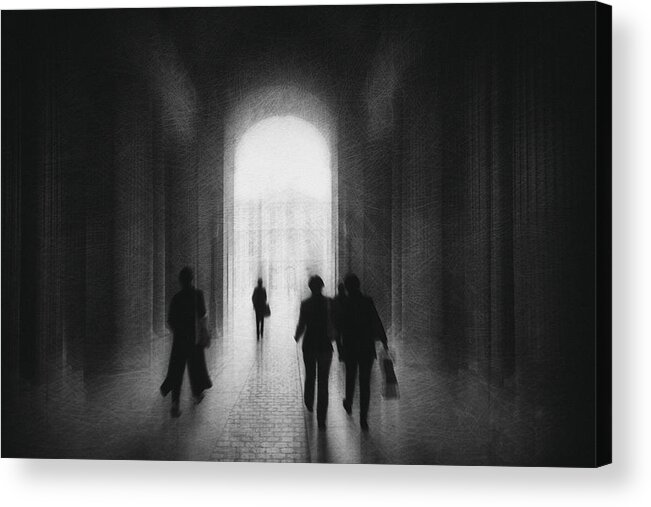 Entrance Acrylic Print featuring the photograph Free Entry by Roswitha Schleicher-schwarz