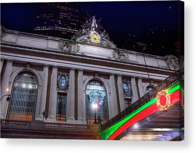 Grand Central Station Acrylic Print featuring the photograph Grand Central Station by Mark Andrew Thomas