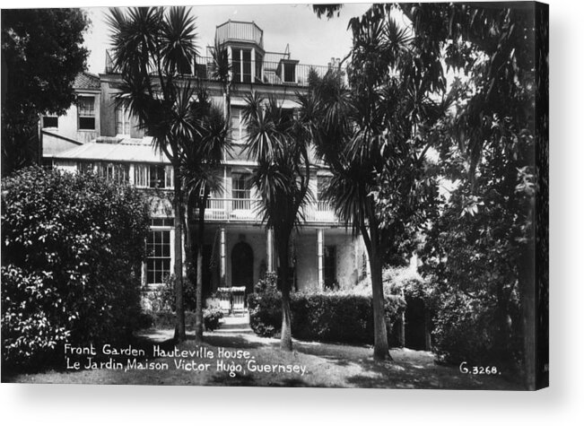 1860-1869 Acrylic Print featuring the photograph Hauteville House by Hulton Archive