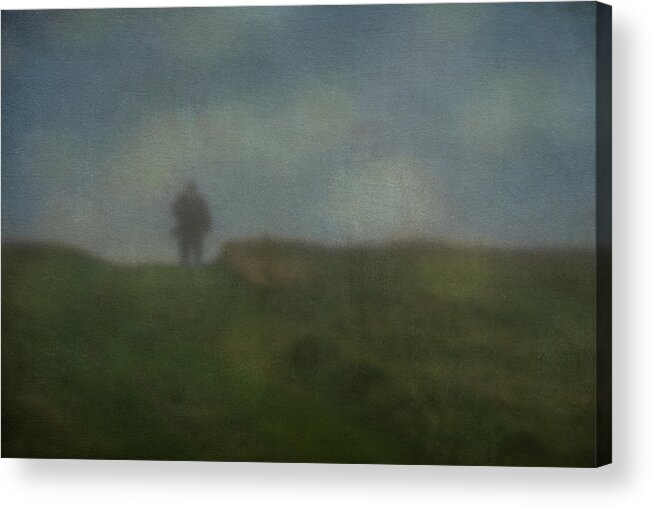 Canada Acrylic Print featuring the photograph Hiking in Fog by Kate Hannon