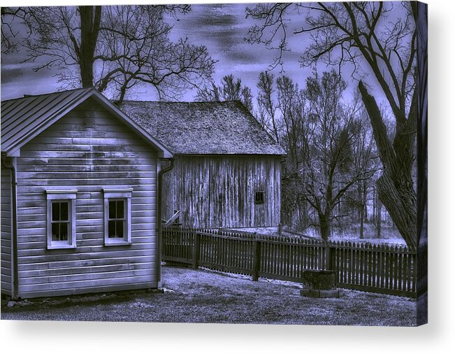  Acrylic Print featuring the photograph Humble Homestead by Jack Wilson