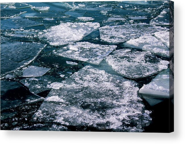 Ice Acrylic Print featuring the photograph Ice by Stuart Manning