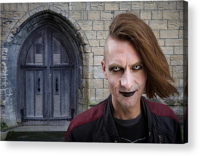 Goth
Gothic
Strange
Horror Acrylic Print featuring the photograph I\'m Free by Daniel Springgay