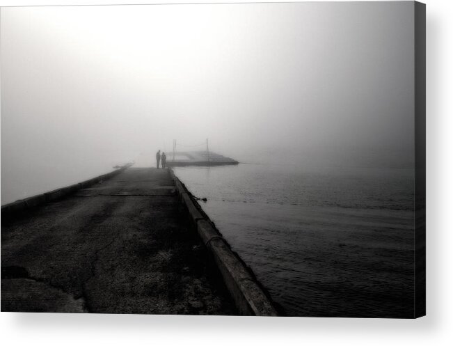 Morning Acrylic Print featuring the photograph In The Fog by Mi Young Choi