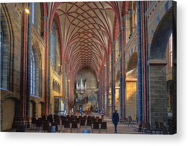 Cathedral 
Bremen 
Architecture Acrylic Print featuring the photograph Indoors by Fernando Abreu