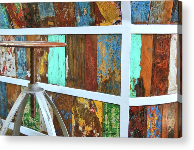 Absolutely Acrylic Print featuring the photograph Inspired By Color by JAMART Photography