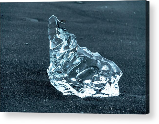 Jokulsarlon Acrylic Print featuring the photograph Jokulsarlon Diamond by Mark Hunter