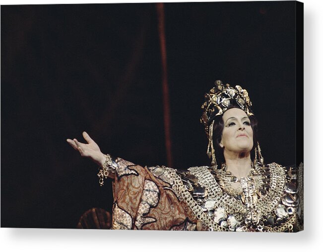 Singer Acrylic Print featuring the photograph Josephine Veasey by Erich Auerbach