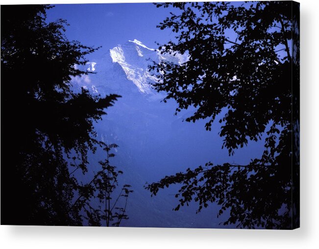 Jungfrau Acrylic Print featuring the photograph Jungfrau, Berner Oberland by Steve Ember