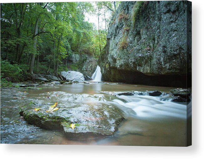 Annapolis Acrylic Print featuring the photograph Kilgore Falls by Mark Duehmig