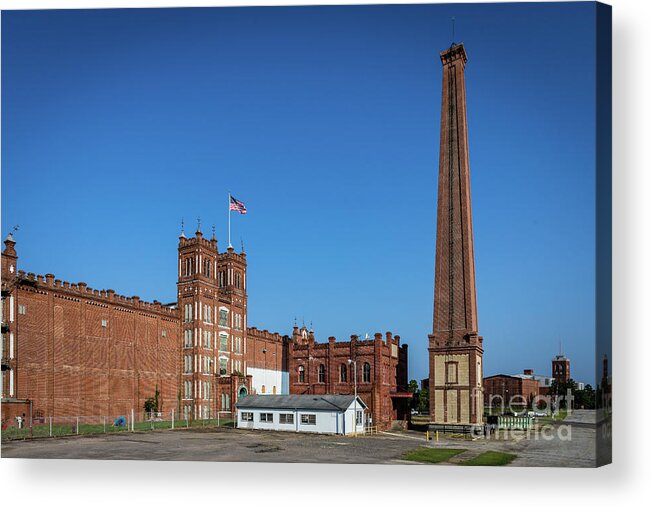 King Mill - Augusta Ga 2 Acrylic Print featuring the photograph King Mill - Augusta GA 2 by Sanjeev Singhal