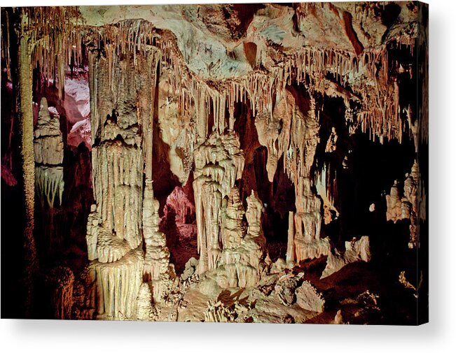 Cave Acrylic Print featuring the photograph Lehman Caves, Great Basin National by William Mullins