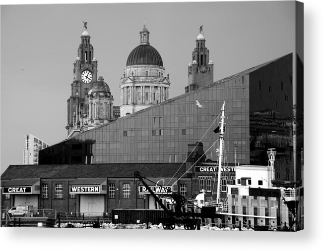 City Acrylic Print featuring the photograph Liverpool by Jolly Van der Velden