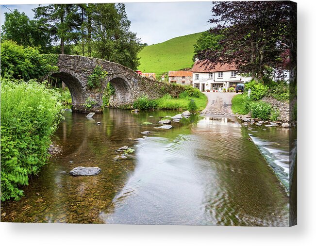 Agriculture Acrylic Print featuring the photograph Lorna Doone Farm by Chris Smith