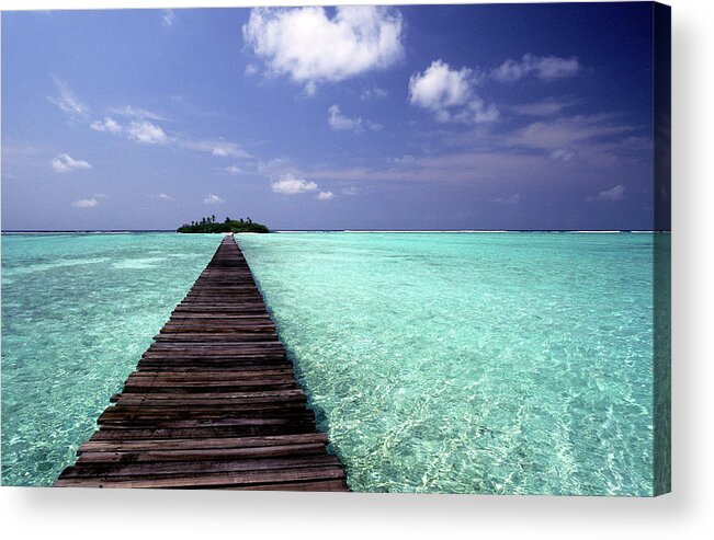 Tropical Climate Acrylic Print featuring the photograph Maldives, North Malé Atoll, Indian by Tropicalpixsingapore