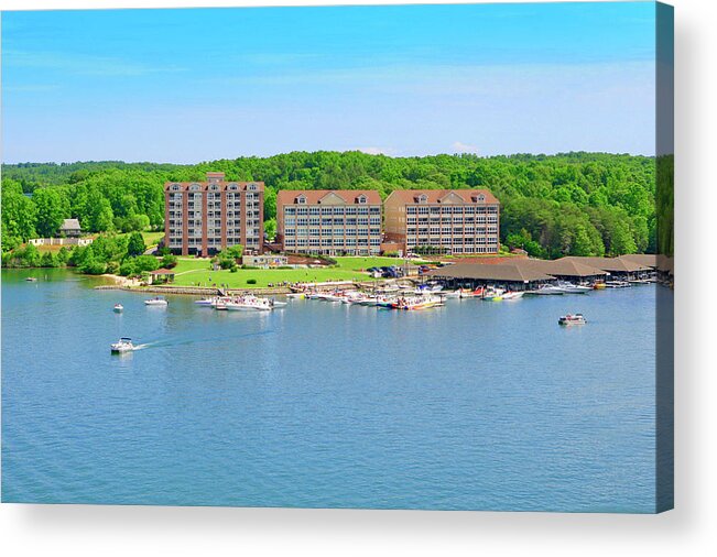 Mariners Landing Poker Run Acrylic Print featuring the photograph Mariners Landing Poker Run by The James Roney Collection