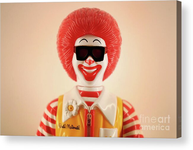 Corporate Business Acrylic Print featuring the photograph Mcdonalds Officially Unveils Its New by Scott Olson