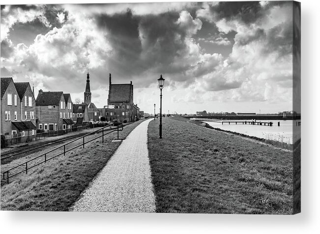 Holland Acrylic Print featuring the photograph Medemblick View by Framing Places