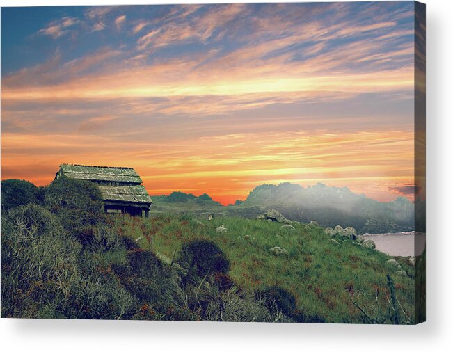 Landscape Acrylic Print featuring the photograph Mendocino Coast by Bill Posner