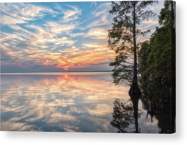 Fine Art Landscape Photography Acrylic Print featuring the photograph Mirrored by Russell Pugh