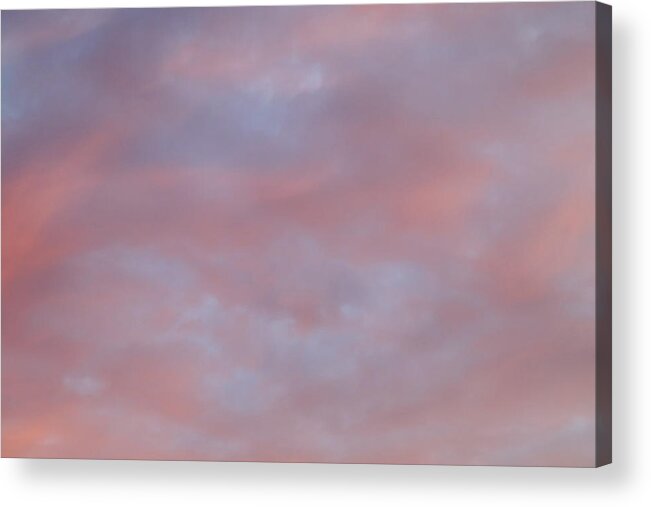 Monday Acrylic Print featuring the photograph Monday Skies - Rose by Nicholas Blackwell