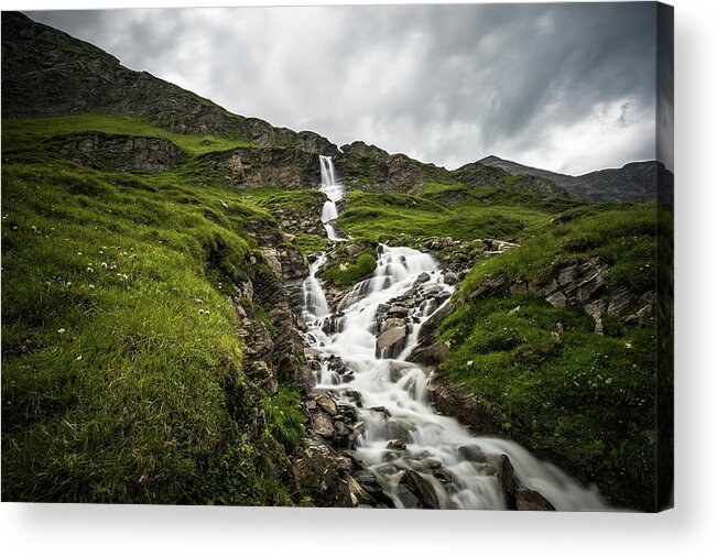 Tranquility Acrylic Print featuring the photograph Mountain Creek by Sisifo73photography By Marco Romani