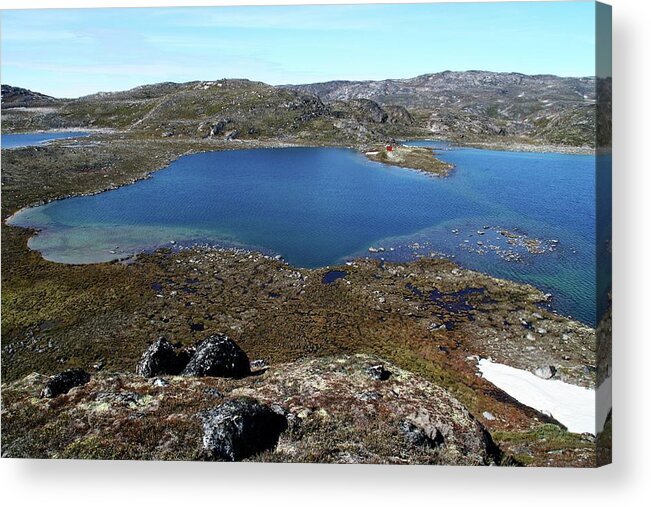 Scenics Acrylic Print featuring the photograph Nalluarsuup Tasia, Greenland by Photograph By Michael Schwab
