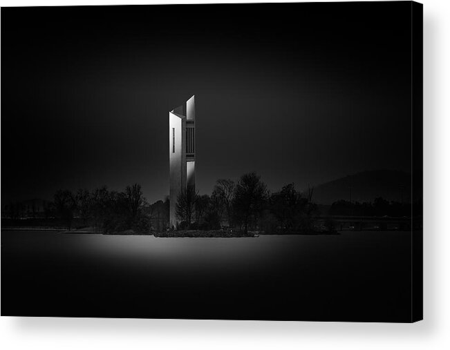 Architecture Acrylic Print featuring the photograph National Carillon by Graeme