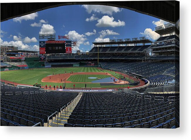 Event Acrylic Print featuring the photograph Nationals Practice by The Washington Post