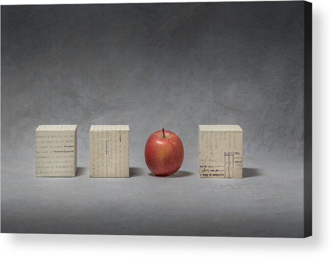 Stilllife Acrylic Print featuring the photograph Nature & Culture N2 by Christophe Verot