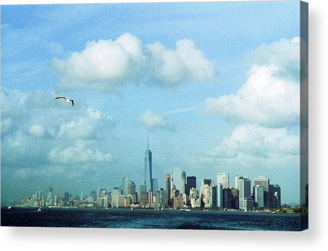 New York-42 Acrylic Print featuring the photograph New York-42 by Robin Vandenabeele