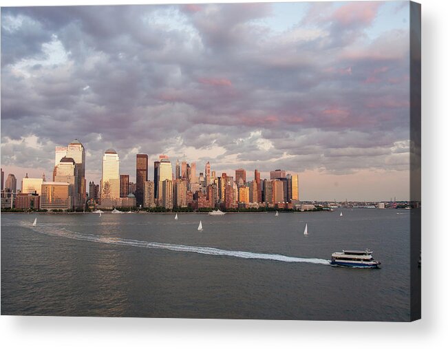 Wake Acrylic Print featuring the photograph New York Landscapes by Alfonse Pagano
