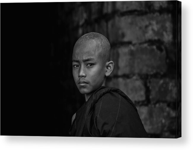 Novice Acrylic Print featuring the photograph No.6 by Adirek M