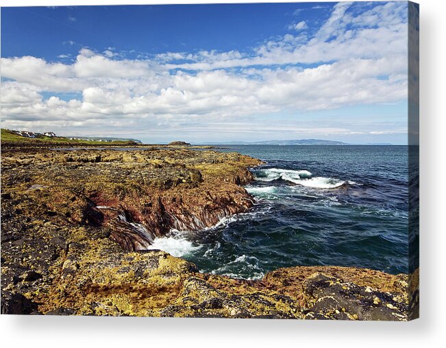 Tranquility Acrylic Print featuring the photograph Northern Ireland Coast by The Edge Digital Photography