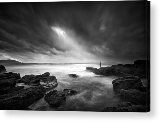 Seascape Acrylic Print featuring the photograph Ocean by Santiago Pascual Buye