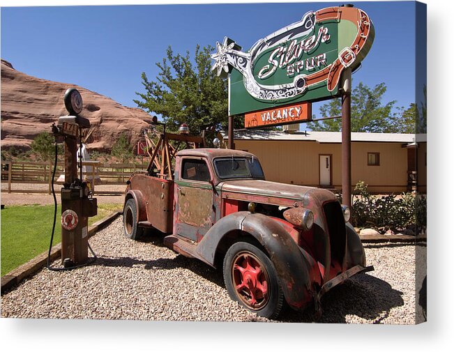 Aging Process Acrylic Print featuring the photograph Old Car by John Elk