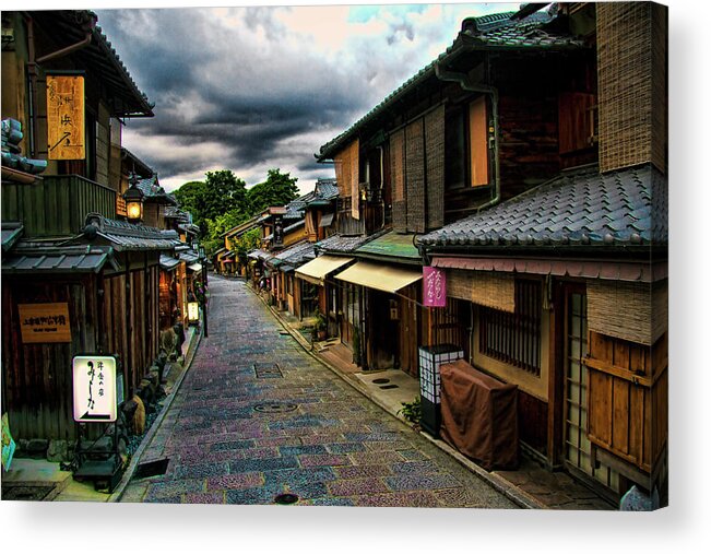 Tranquility Acrylic Print featuring the photograph Old Kyoto by Copyright Artem Vorobiev