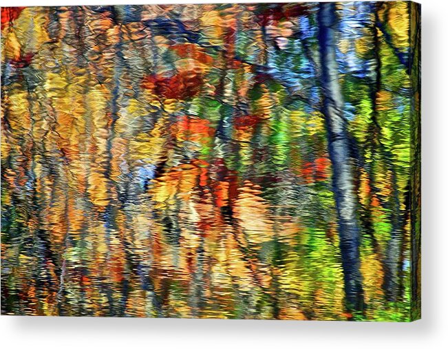 Abstract Acrylic Print featuring the photograph One of my Best by Frozen in Time Fine Art Photography