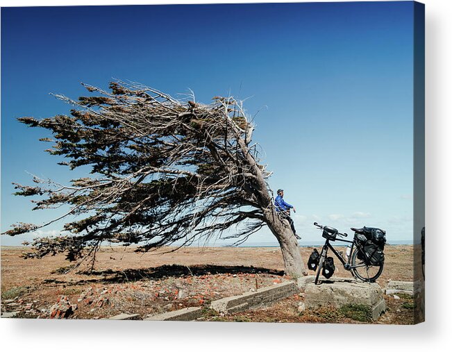 Tierra Del Fuego Acrylic Print featuring the photograph Patagonian Wind by Kamran Ali