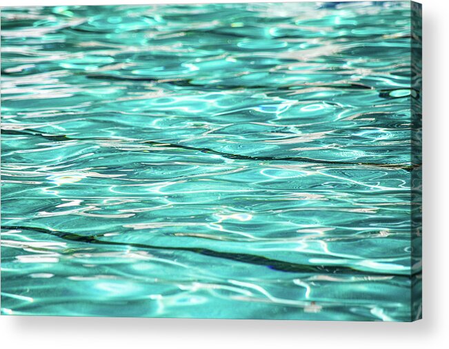 Pool Acrylic Print featuring the photograph Pool by Mary Ann Artz
